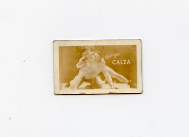 1948 GEORGE CALZA Champions #16 Topps Magic Photo trading card