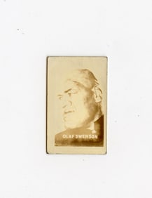1948 OLAF SWENSON Champions #13 Topps Magic Photo trading card