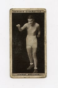 Johnny Sullivan 45 1928 Ogdens Boxing Cigarette card Boxer