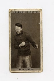 1928 Ogdens Pugilists In Action Boxing #4 Archie Bell