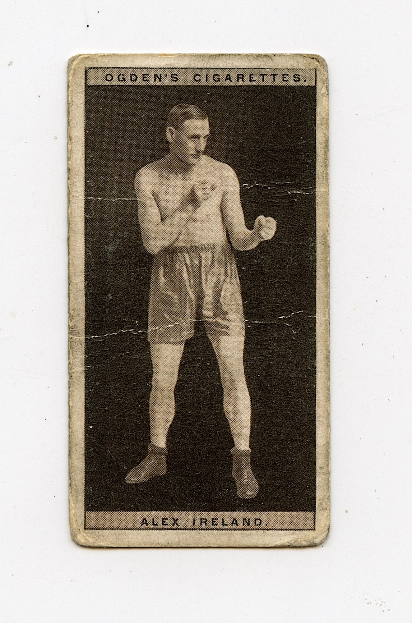 1928 Ogdens Pugilists In Action Boxing #20 Alex Ireland