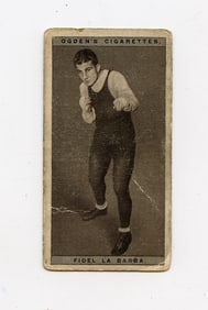 1928 Ogdens Pugilists In Action Boxing #23 Fidel La Barba