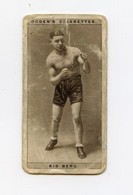 1928 Ogdens Pugilists In Action Boxing #5 Kid Berg