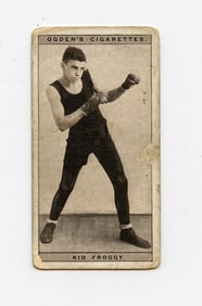 1928 Ogdens Pugilists In Action Boxing #17 Kid Froggy