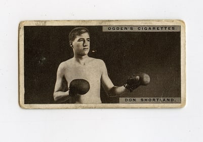 1928 Ogdens Pugilists In Action Boxing #39 Don Shortland
