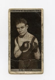 1928 Ogdens Pugilists In Action Boxing #41 Kid Socks