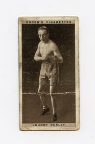 1928 Ogdens Pugilists In Action Boxing #12 Johnny Curley