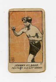 1925 JOHNNY KILBANE Boxing Strip Card