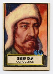 1952 Look 'n See #128 GENGHIS KHAN