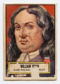 1952 Look 'n See #77 WILLIAM PENN