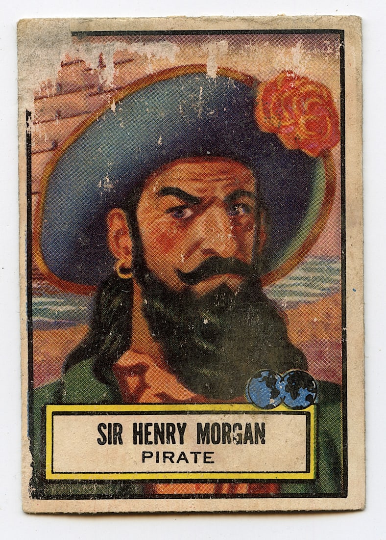 1952 Look 'n See #123 SIR HENRY MORGAN: The provenance is from a deceased collector in Palm Beach. We have included quality images to show it's actual condition. We have included quality images to show it's actual condition. This lot is loc