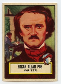 1952 Look 'n See #79 EDGAR ALLEN POE