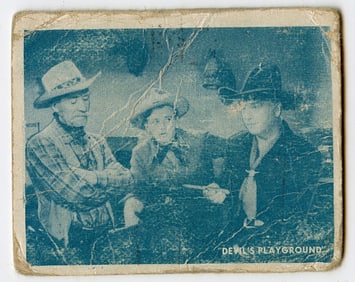 1950 Topps Hopalong Cassidy #127 Locked Up