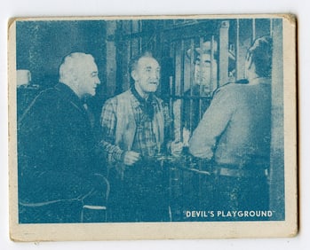 1950 Topps Hopalong Cassidy #128 Hoppy In Jail