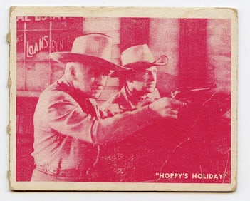 1950 Topps Hopalong Cassidy #55 Blazing Guns