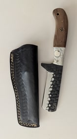 Handcrafted Heirloom Damaskus Steel Knife 4" Long