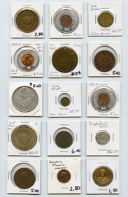 Scarce Set 15 Vintage Token Collection OPPORTUNITY!
