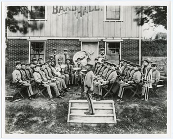 vintage Photograph Band Hall Loganville, PA