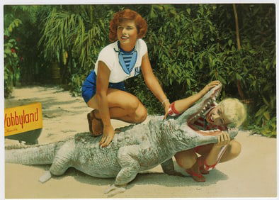 Vintage Original Postcard Pin-Up from Archives BUNNY YEAGER