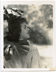 From Archives of BUNNY YEAGER Vintage Pin Up Photograph