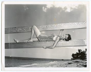 From Archives of BUNNY YEAGER Vintage Pin Up Photograph
