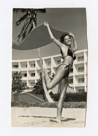 From Archives of BUNNY YEAGER Vintage Pin Up Photograph
