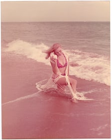 BUNNY YEAGER Vintage Pin Up Photograph Unknown Model