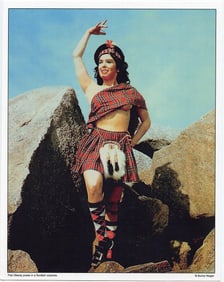 BUNNY YEAGER Vintage Pin Up Litho FRAN STACEY