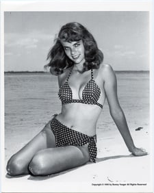 BUNNY YEAGER Vintage Pin Up Litho CAROL J. LAURITZEN