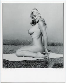 BUNNY YEAGER Vintage Pin Up Litho BABETTE BARDOT