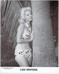 BUNNY YEAGER Vintage Pin Up Litho LISA WINTERS