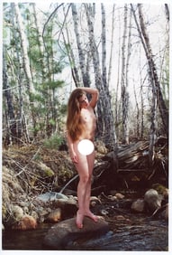 Vintage Pin Up Photo 6" x 4"
