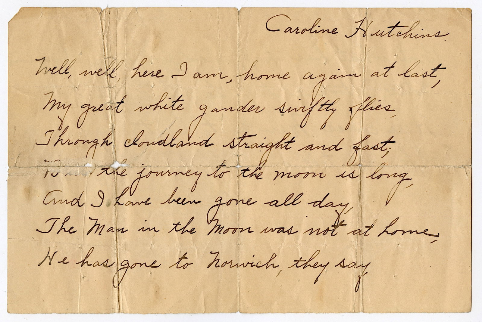 Hand Written Poem by Walt Whitman Archives Henry A. Laycock: This lot is part of a group found related to Colonel HENRY A. COCK (promoted to Major on January 30, 1865) of the 56th Regiment of Pennsylvania during the American Civil War. To find photos of The 56t