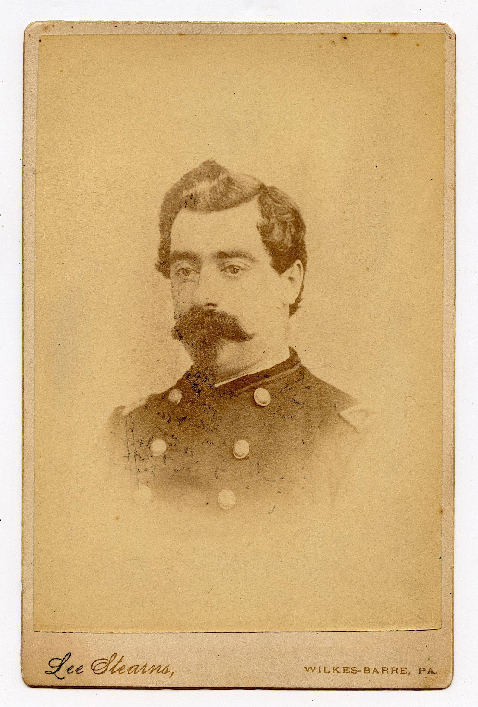 Portrait Civil War Era Henry A. Laycock 56th Regiment Pennsylvania (1 of 2)