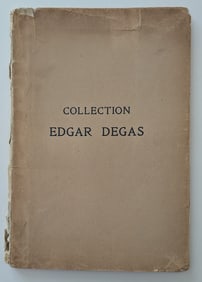 Collection EDGAR DEGAS Paris, Galerie Georges Petit, 1918