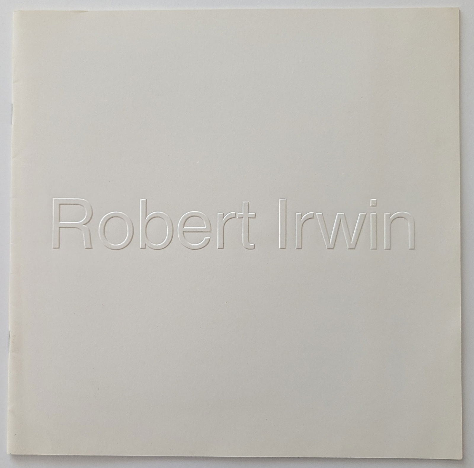 Robert Irwin: Projects & Exhibitions Museum Contemporary Art Chicago: The provenance of this lot is from the estate of a deceased formal art collector/curator in Miami, FL. We have included quality images to show it's actual condition. This lot is located in Boca Raton,