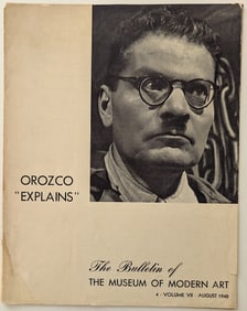 OROZCO "EXPLAINS" : The Bulletin of the Museum of Modern Art