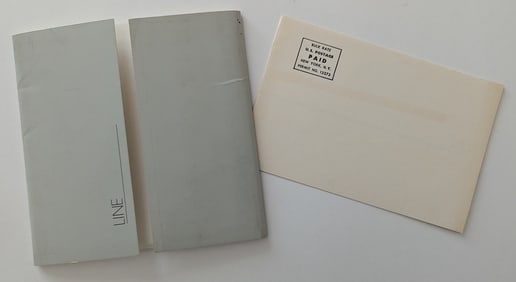 Art Ephemera LINE Guest Director Janet Kardon, 1976
