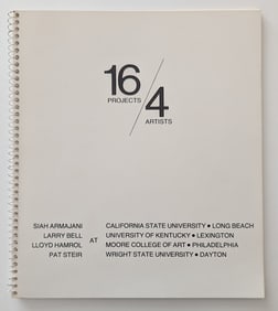 16 Projects/ 4 Artists: S. Armajani, L.Bell, Ll. Hamrol, P. Steir, 1977