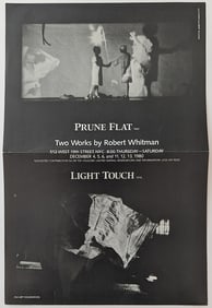 Art Poster Prune Flat Two Works by Robert Whitman - Light Touch, 1976