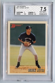 1993 BOWMAN Derek Jeter #511 B 7.5 Near Mint+