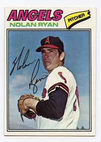 1977 Topps NOLAN RYAN California Angels #650