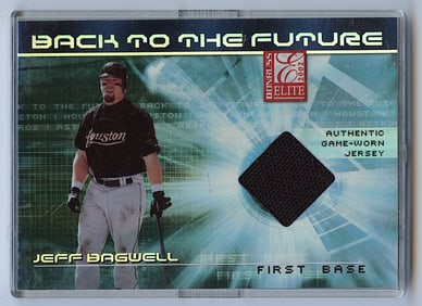 Jeff Bagwell 2002 Donruss Elite Game Used Jersey #BF-13 37/100