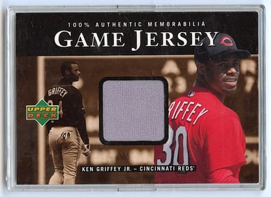 2000 Upper Deck KEN GRIFFEY Jr. Game Jersey #C-KG Reds