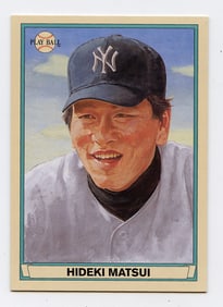 2003 Upper Deck Play Ball - Hideki Matsui #104 Black
