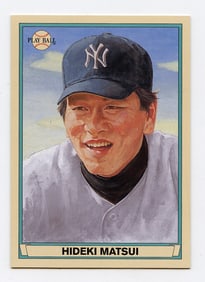 2003 Upper Deck Play Ball - Hideki Matsui #104 Red