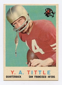 Y.A. Tittle 1959 Topps #130 Football Card