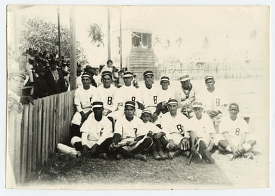 Vintage Photo 1930s Baseball Team Boccacio Players