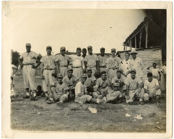 Vintage Photo 1950s Baseball Team Yesistas Champions