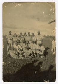 Vintage Photo 1940s Baseball Team Amateur Central